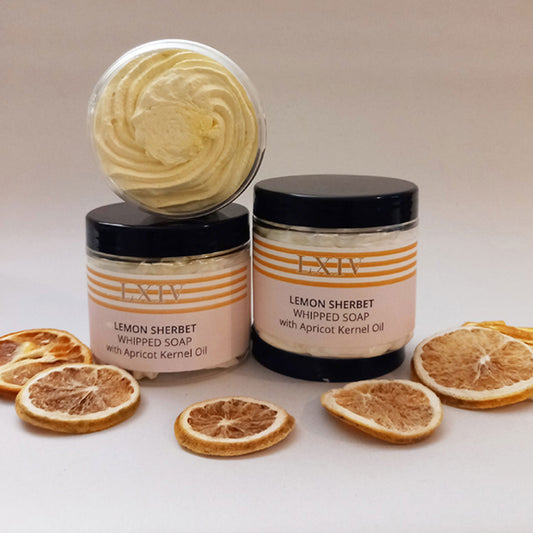 LXIV Lemon Sherbet Whipped Soap